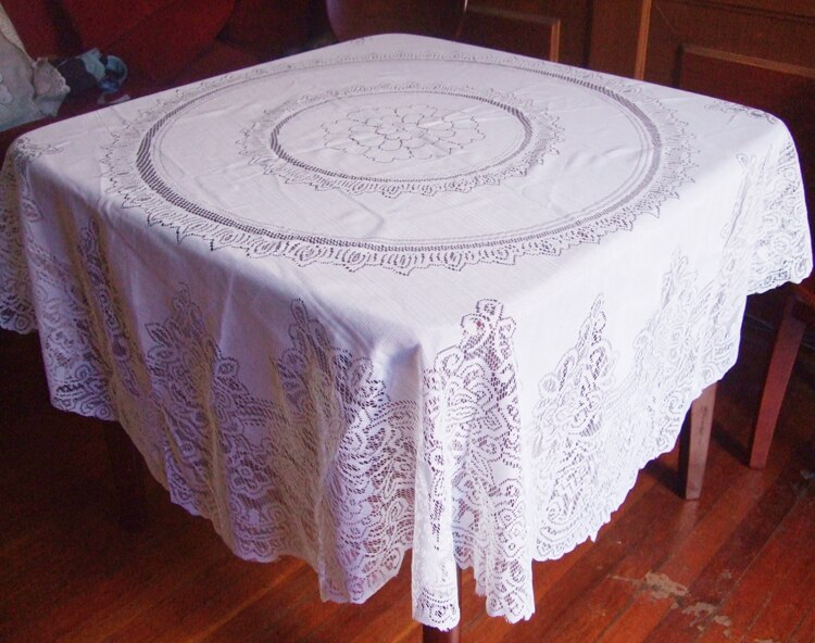 ۷    ̽ ̴ ̺ ũν 180 * 180 (70 & * 70 &) Square100 %   ȭƮ /Free shipping floral lace mini table cloth 180*180(70&*70&) Sq